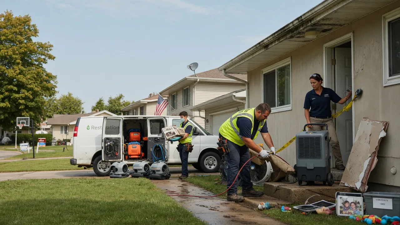 Water Damage Restoration in Rowland, PA near me